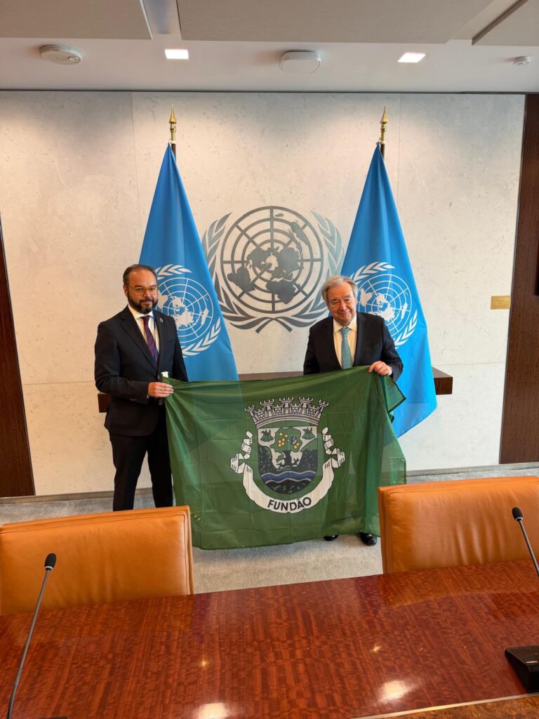 Presidente da Câmara do Fundão recebido por António Guterres na ONU